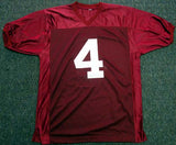 Alabama Crimson Tide Mark Barron Autographed Red Jersey PSA/DNA RookieGraph Stock #29382