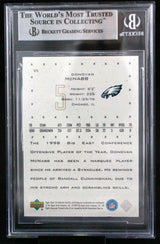 1999 SP Authentic #95 Donovan McNabb Eagles BGS Autograph 10
