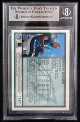1999 Topps Chrome #147 Donovan McNabb Eagles BGS Autograph 10