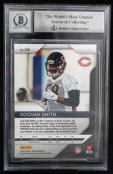 2018 Panini Prizm #242 Roquan Smith Chicago Bears BGS Autograph 10