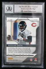 2018 Panini Prizm Silver #242 Roquan Smith Chicago Bears BGS Autograph 10