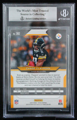 2020 Panini Prizm #392 Chase Claypool Pittsburgh Steelers BGS Auto 10