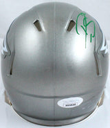 Darius Slay Autographed Philadelphia Eagles Flash Speed Mini Helmet-JSA W *Green