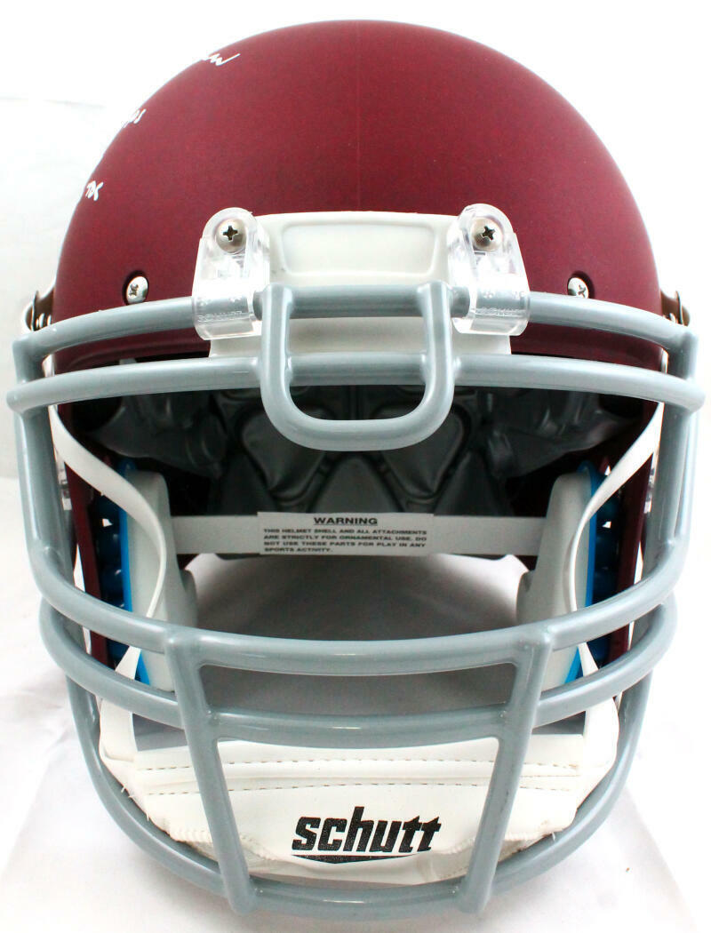 Johnny Manziel Signed Texas A&M Schutt F/S Authentic Helmet W/6 Insc-BAW Holo