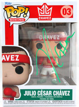 Julio Cesar Chavez Autographed Funko Pop Figurine #03- JSA W *Green
