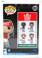 Julio Cesar Chavez Autographed Funko Pop Figurine #03- JSA W *Green