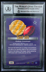 1999 Score Supplemental #S92 Emmitt Smith Dallas Cowboys BGS Autograph 10