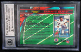 1991 Stadium Club #2 Emmitt Smith Auto Dallas Cowboys BGS Autograph 10