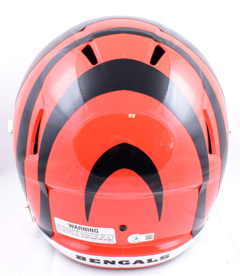 Chad Johnson Autographed Cincinnati Bengals F/S Speed Helmet-Beckett W Hologram