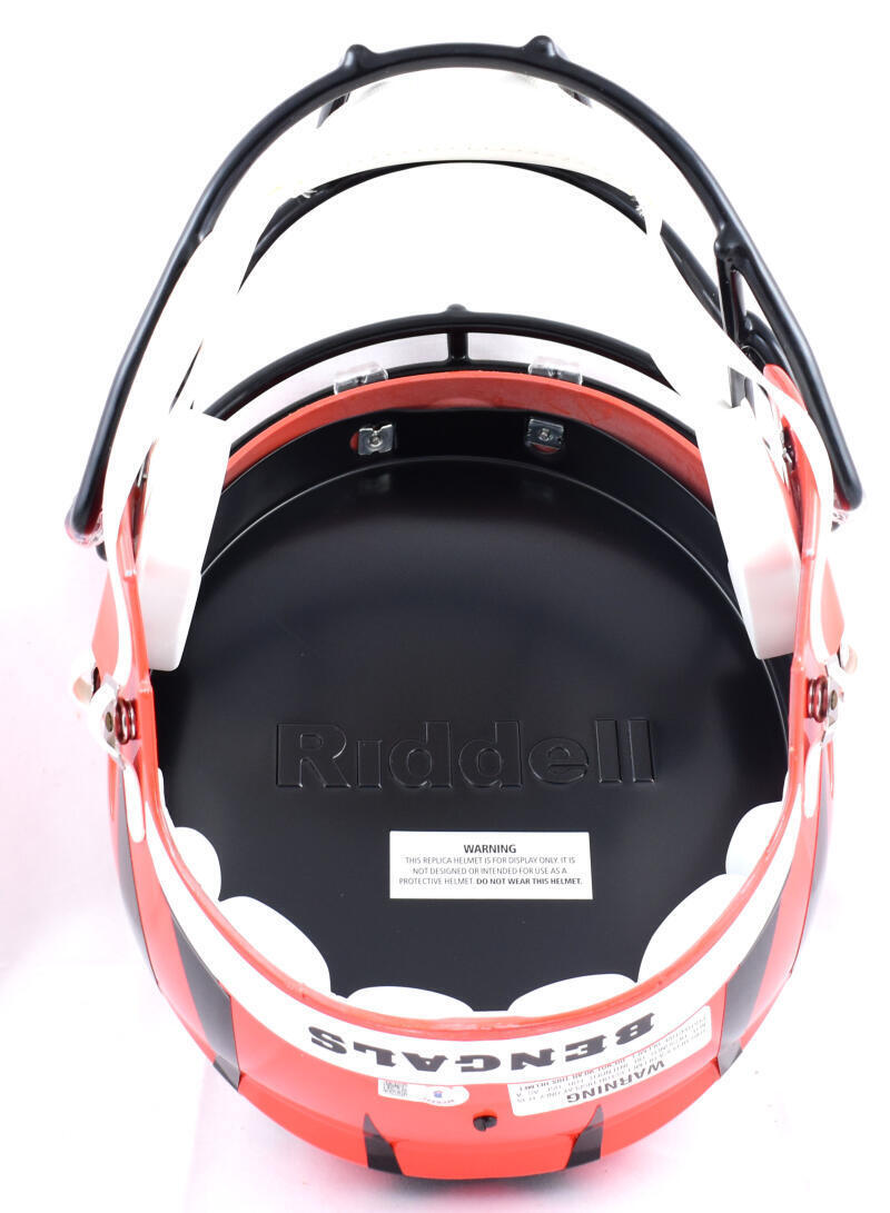 Chad Johnson Autographed Cincinnati Bengals F/S Speed Helmet-Beckett W Hologram