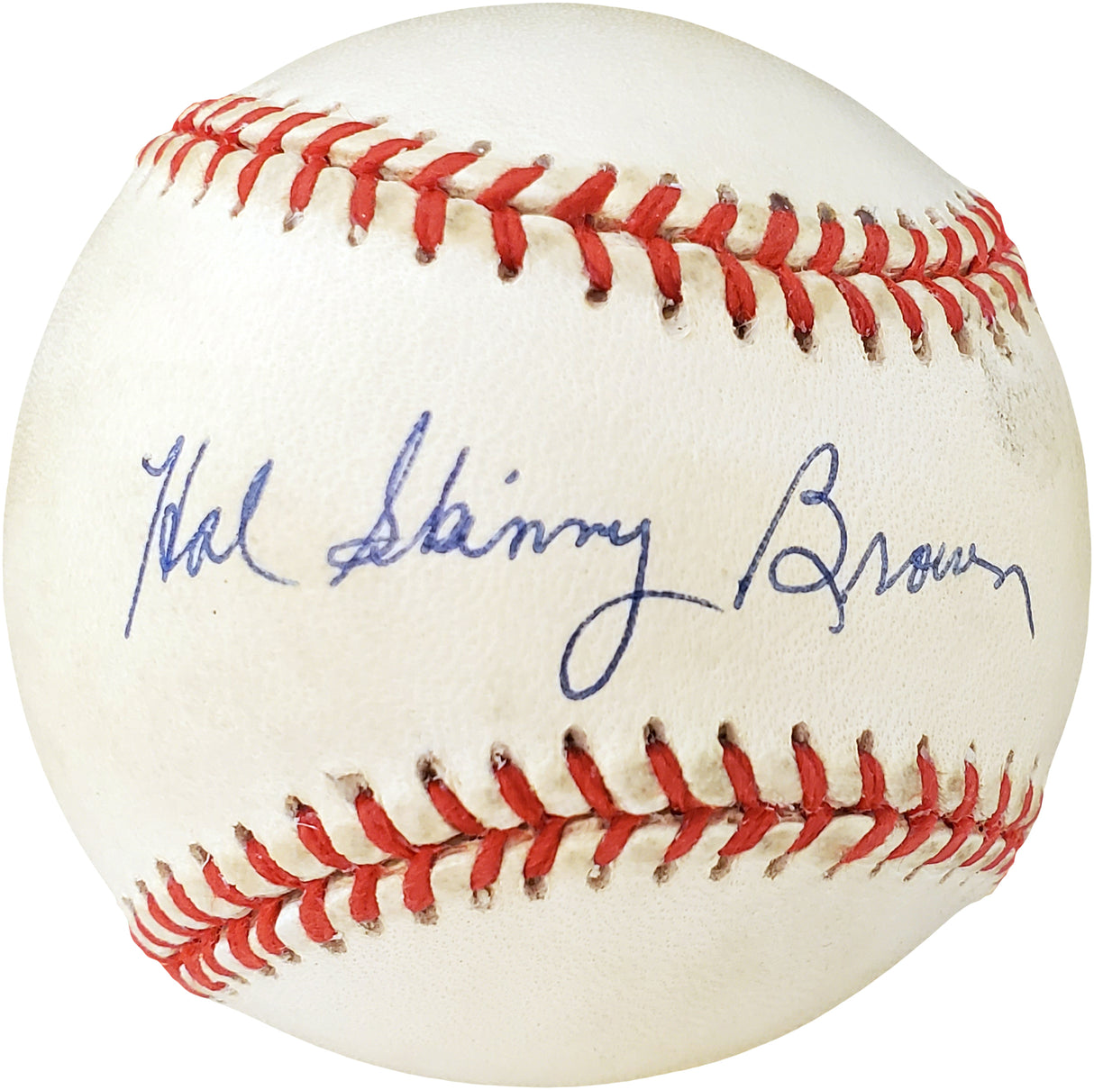 Hal "Skinny" Brown Autographed Official AL Baseball Red Sox, Orioles PSA/DNA #C45438