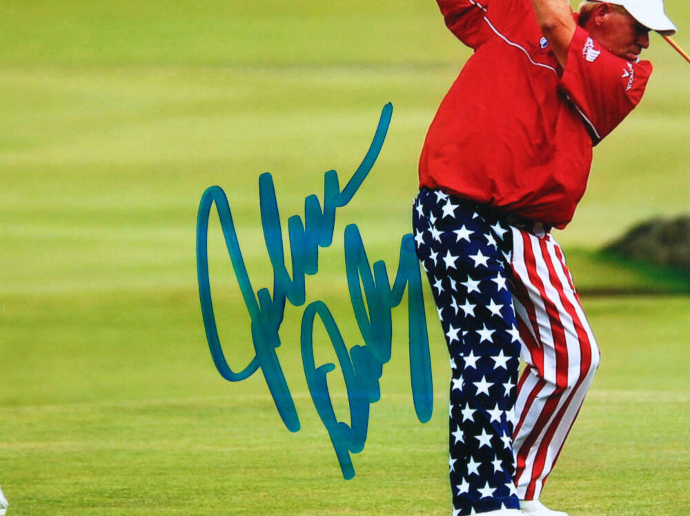 John Daly Autographed 8x10 St. Andrews Photo -Beckett W Hologram *Blue