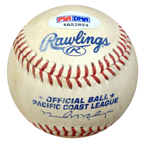 Felix Hernandez Autographed 2005 PCL Game Used Baseball Seattle Mariners PSA/DNA ITP #4A52854