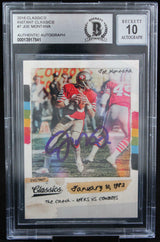 2018 Classics Instant Classics #7 Joe Montana Auto SF 49ers BGS Autograph 10