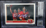 1991 Upper Deck #54 Joe Montana Auto San Francisco 49ers BGS Autograph 10