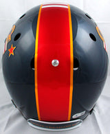 Roger Staubach Signed Navy F/S Schutt DTOM Helmet w/ Heisman-Beckett W Hologram