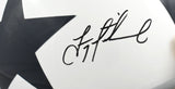 Triplets Autographed Dallas Cowboys F/S Speed Authentic Helmet - JSA W