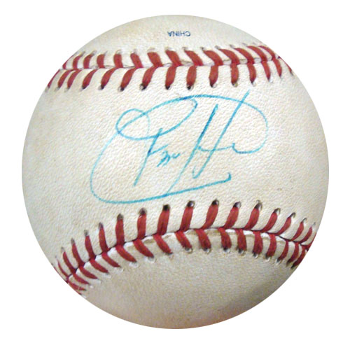 Felix Hernandez Autographed NW League Game Used Baseball Seattle Mariners PSA/DNA #I16422