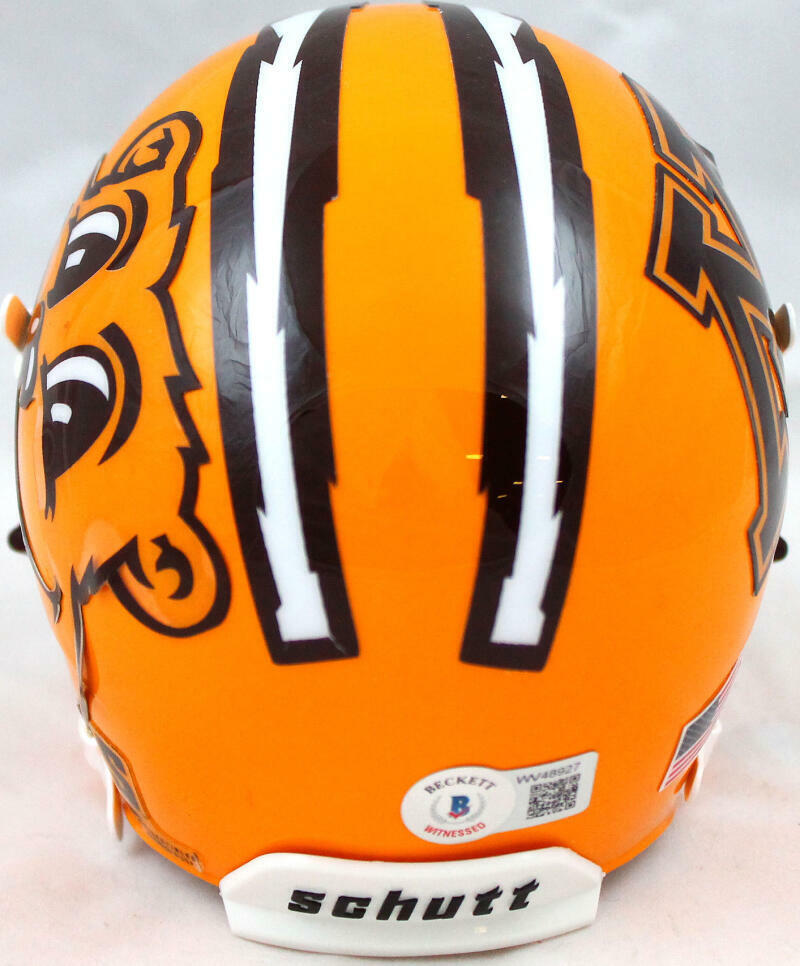 Marion Barber Autographed Minnesota Gophers Goldy Schutt Mini Helmet-BAW Holo