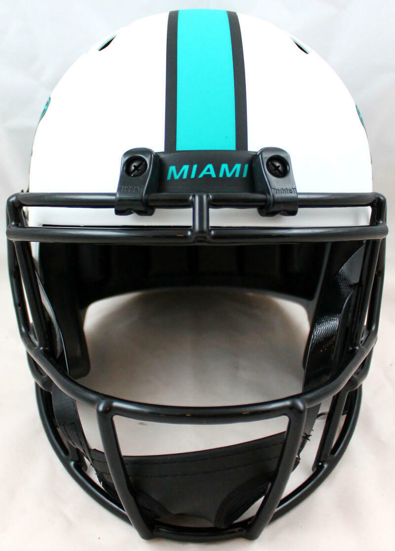 Jaylen Waddle Autographed Miami Dolphins F/S Lunar Speed Replica Helmet-Fanatics