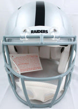 Josh Jacobs Autographed Las Vegas Raiders F/S Speed Authentic Helmet-BAW Holo