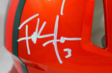 Sapp, Irvin, Johnson, Lewis, Gore Signed F/S Miami Flash Speed Auth. Helmet-BAW