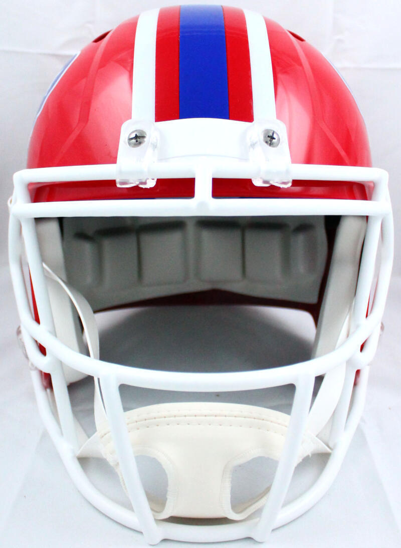 Thurman Thomas Autographed Bills 87-01 F/S Speed Helmet w/HOF-Beckett W Hologram