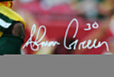 Ahman Green Autographed Green Bay Packers 16x20 HM Running-Beckett W Hologram