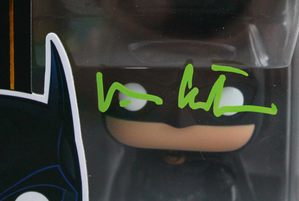 Val Kilmer Autographed Batman Funko Pop Figurine #289- JSA *Green
