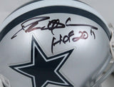Deion Sanders Autographed Dallas Cowboys Mini Helmet w/HOF-Beckett W Hologram