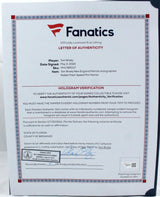 Tom Brady Signed New England Patriots Flash Speed Mini Helmet- Fanatics/LOA