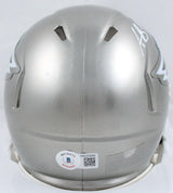 A.J. Brown Autographed Philadelphia Eagles Flash Speed Mini Helmet-Beckett W Holo