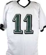 AJ Brown Autographed White Pro Style Jersey-Beckett W Hologram *Silver