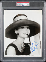 Audrey Hepburn Breakfast At Tiffany's Authentic Signed 8x10 Photo PSA Slabbed