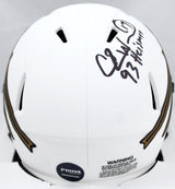 Charlie Ward Signed FSU Seminoles Lunar Speed Mini Helmet w/93 Heisman-Prova