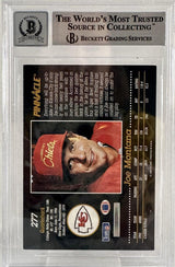 1993 Pinnacle #277 Joe Montana Auto Kansas City Chiefs BGS Autograph 10