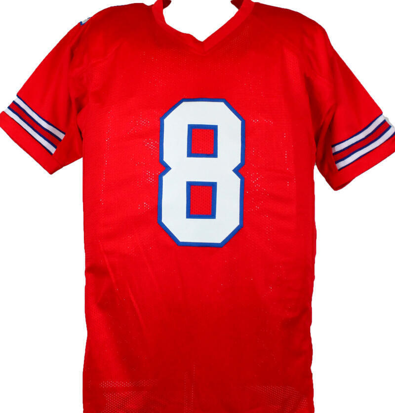 O.J. Howard Autographed Red Pro Style Jersey w/Bills Mafia-Beckett W Hologram
