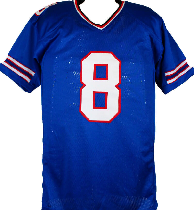 O.J. Howard Autographed Blue Pro Style Jersey-Beckett W Hologram *Black