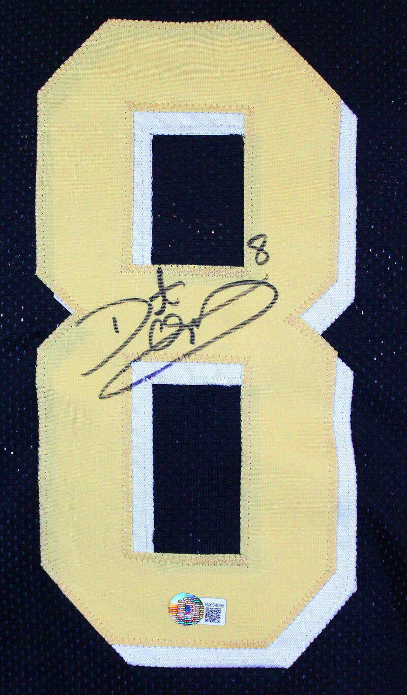 Daunte Culpepper Autographed Black College Style Jersey-Beckett W Hologram