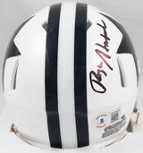 Roger Staubach Autographed Dallas Cowboys 60-63 Speed Mini Helmet-Beckett W Holo