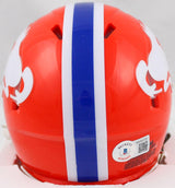 John Lynch Signed Denver Broncos 1966 Speed Mini Helmet *Front-Beckett W Holo