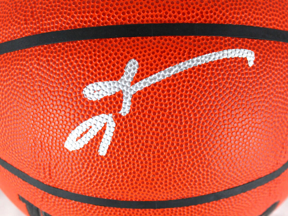 Allen Iverson Autographed Official NBA Wilson Basketball-Beckett W Hologram