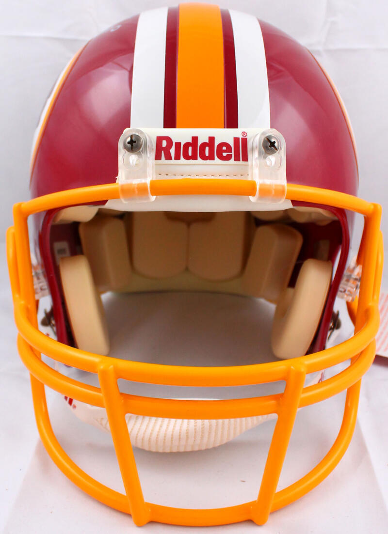 Russ Grimm Autographed Washington F/S Authentic Helmet W/HOF- Beckett Hologram