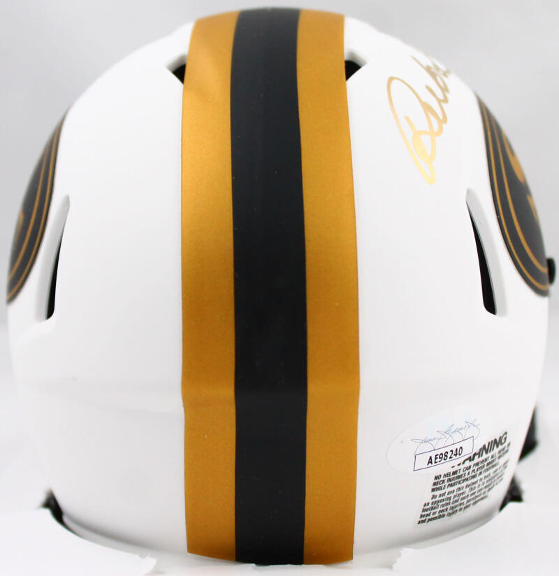 Deebo Samuel Autographed San Francisco 49ers Lunar Speed Mini Helmet - JSA *Gold