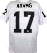 Davante Adams Autographed White Pro Style Jersey-Beckett W Hologram *Silver