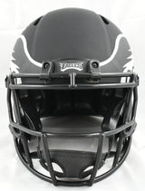 Eagles QB's Autographed Eagles F/S Eclipse Speed Authentic Helmet - Beckett W