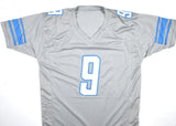 Jameson Williams Autographed Grey Pro Style Jersey- Beckett W Hologram *Black