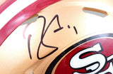 Brandon Aiyuk Autographed San Francisco 49ers Speed Mini Helmet- Beckett W Holo