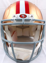 Elijah Mitchell Autographed 49ers F/S Speed Authentic Helmet-Beckett W Hologram