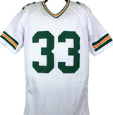 Aaron Jones Autographed White Pro Style Jersey-Beckett W Hologram *Silver